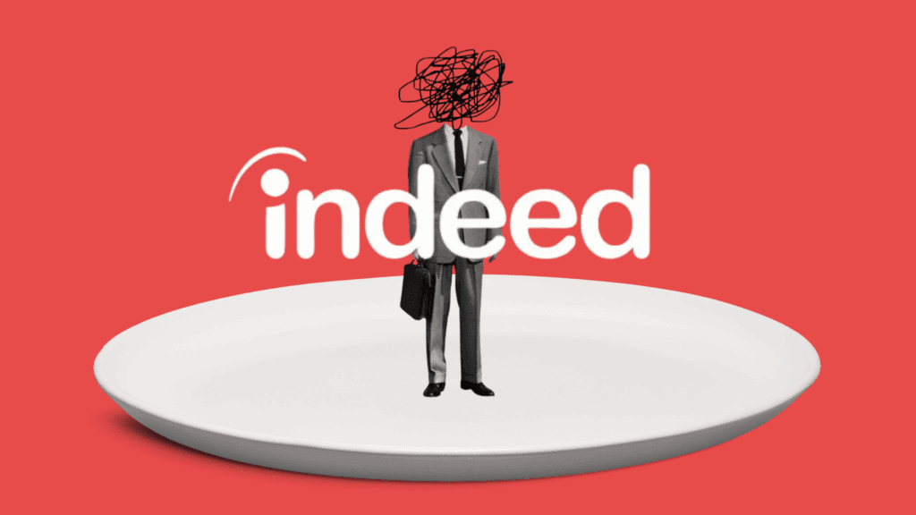 Chef reviewing job platform on tablet, hospitality hiring dashboard, side-by-side comparison of job boards