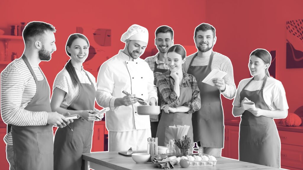 international hospitality teams using free English language training for hospitality staff
