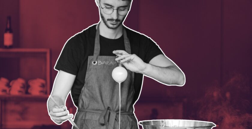 chef reviewing UK tax guide for self-employed chefs