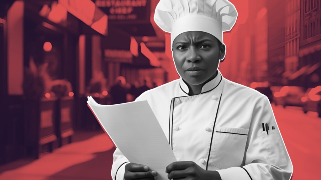 chef CV writing service before-and-after image of rewritten chef CV