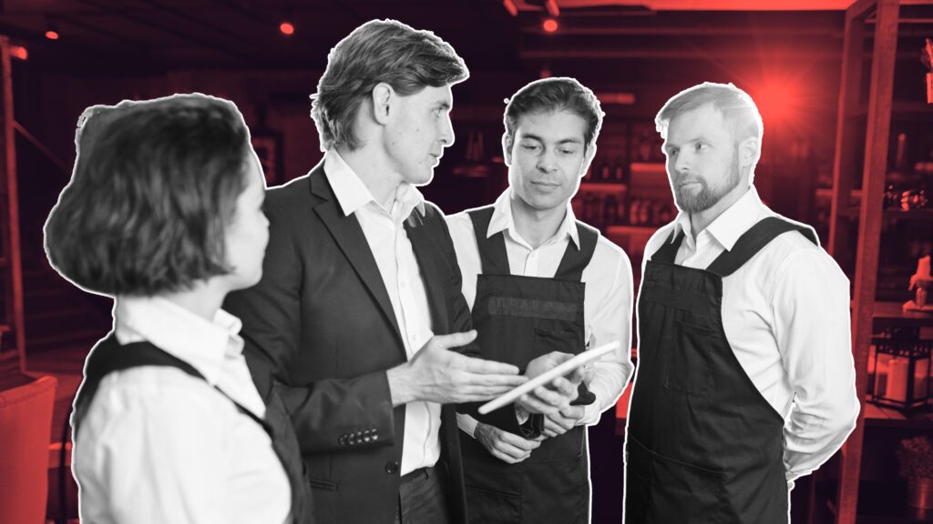 Chef preparing food in professional kitchen – writing a chef job posting template that works