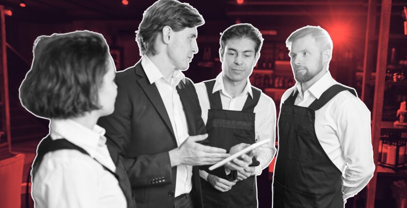 Chef preparing food in professional kitchen – writing a chef job posting template that works