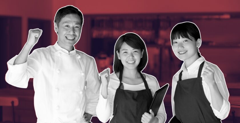what Gen Z wants in hospitality jobs, prepping food in a modern kitchen