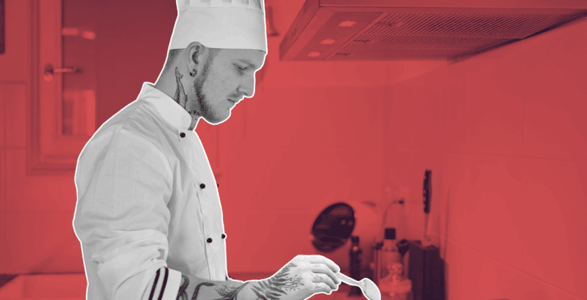 hospitality website SEO audit results open on laptop