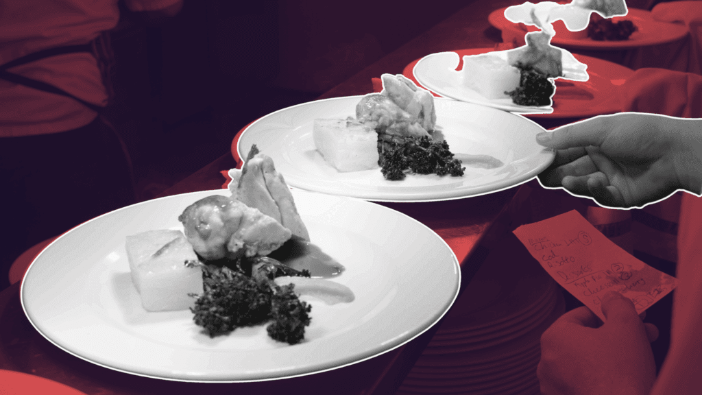 recruiter comparing regional chef rates on screen