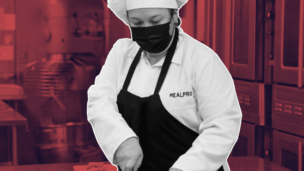 Printed chef onboarding pack with branded cover