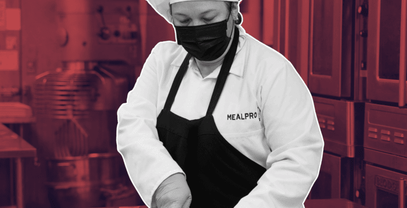 Printed chef onboarding pack with branded cover