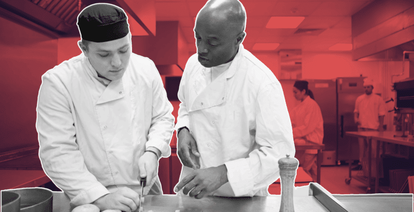 chef CV rewrite service UK before and after example