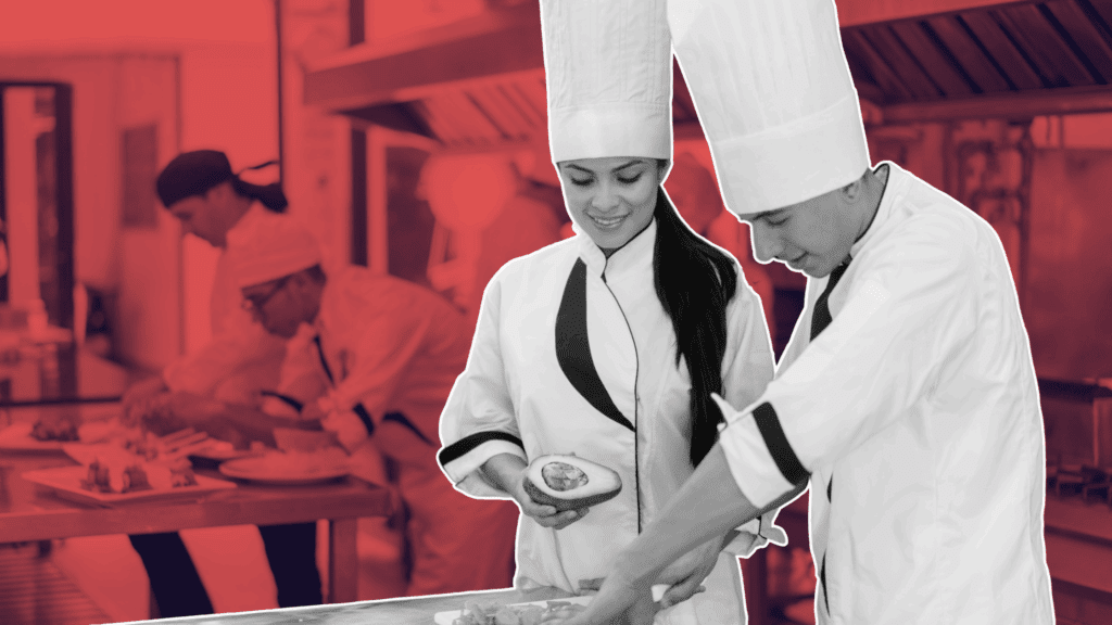 digital health and safety audit checklist open on kitchen tablet