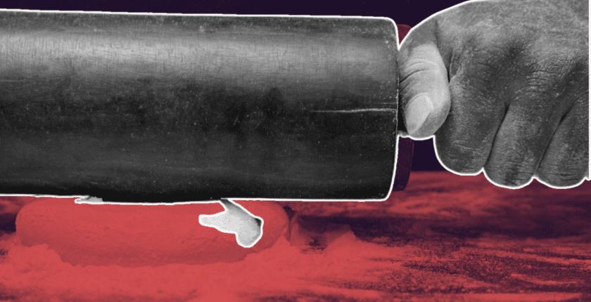 chef browsing shift booking platform on tablet