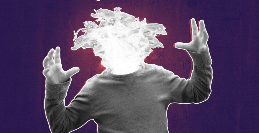 Chef using free wellness tools on break